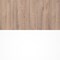 Bestar Cielo Full Murphy Bed and Shelving Unit with Drawers (89W), Rustic Brown & White 80892-000009 - alternate 2